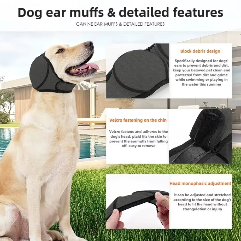 Calming Waterproof Dog Ear Protector