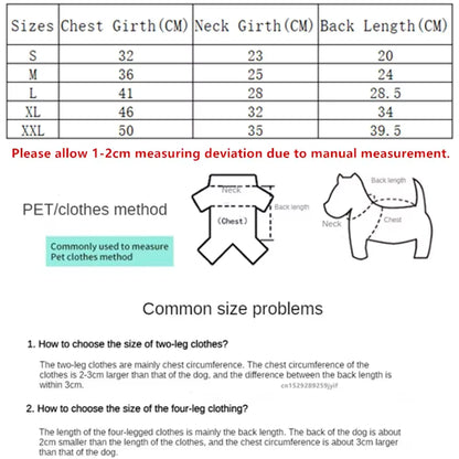 Warm Fleece Dog Vest with Leash Ring