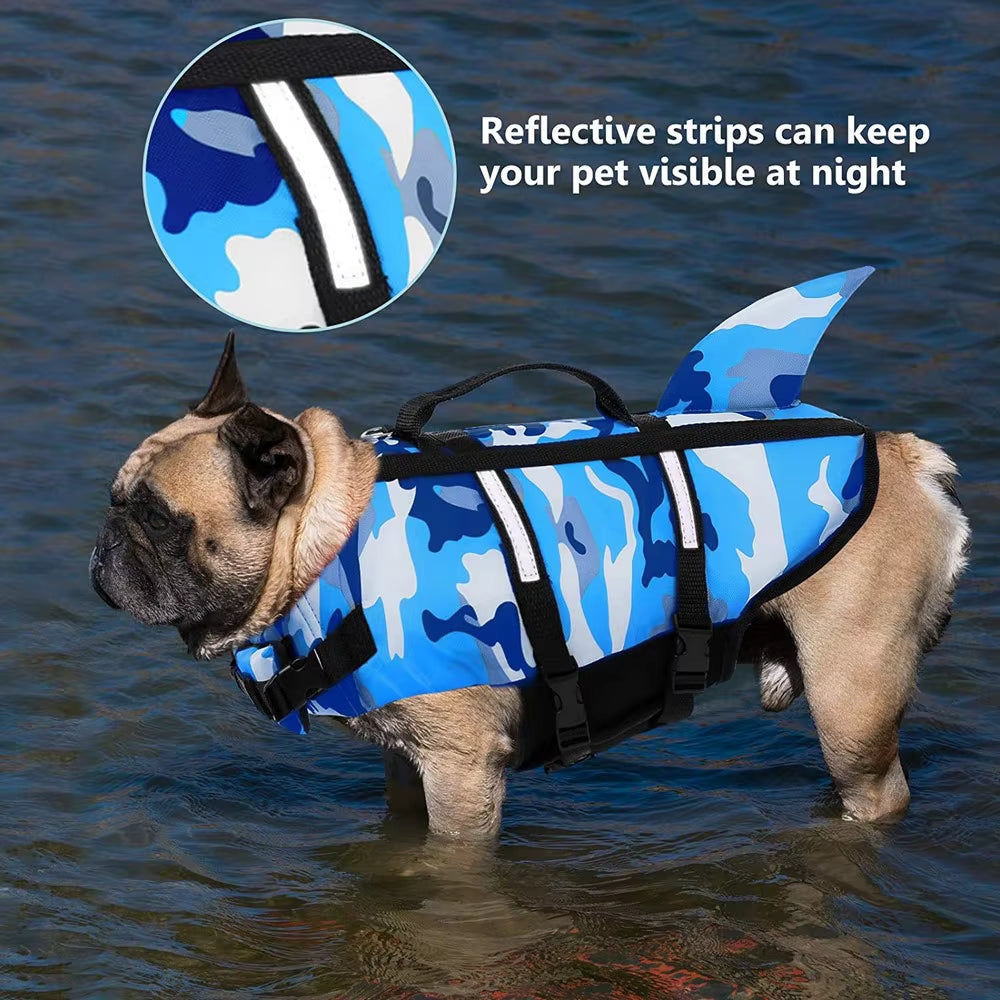 ThePetzStore™ Safety Shark Fin Dog Life Jacket