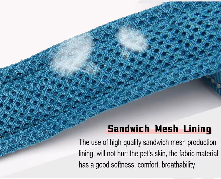 Truelove Soft Padded Mesh Dog Leash – Reflective & Durable