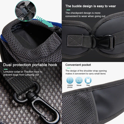ThePetzStore™ Breathable Hands-Free Sling Carrier
