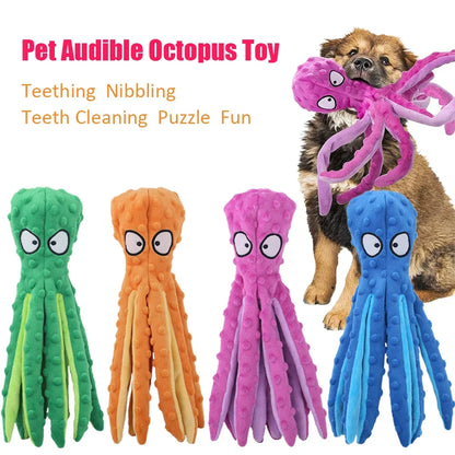 CloudSoft™ No-Stuffing Audible Octopus Toy