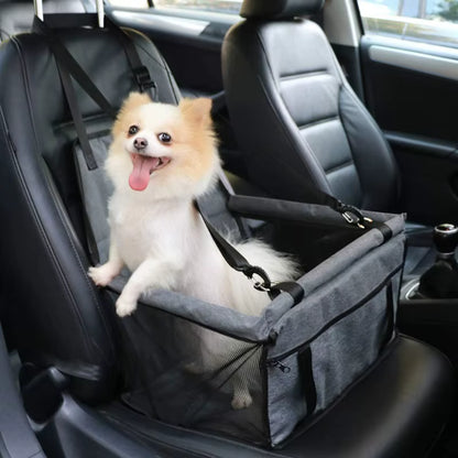 ThePetzStore™ Waterproof Dog Car Travel Seat & Protection Basket