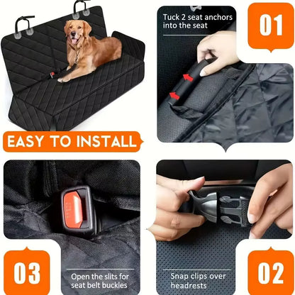 ThePetzStore™ Waterproof Dog Car Seat Cover Mat
