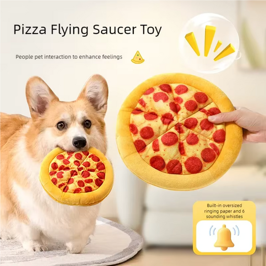 Fun Food & Drink Squeaky Plush Dog Toy