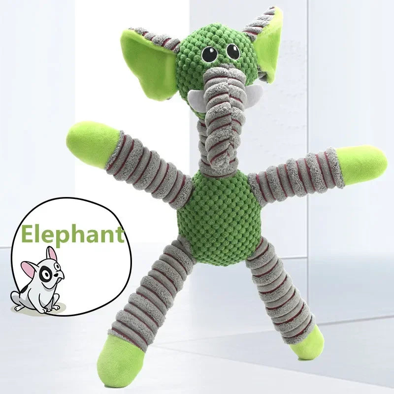 CloudNine™ Long-Legged Squeaky Buddy – Interactive Plush Toy