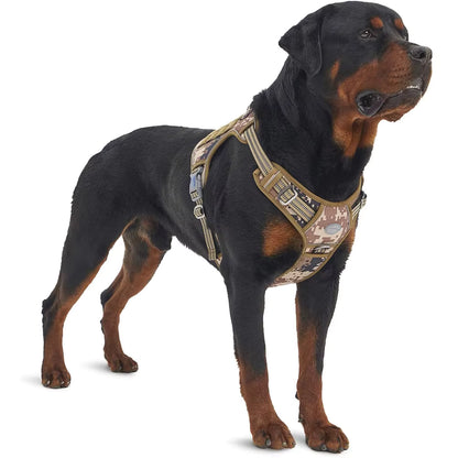 Heavy-Duty Tactical No-Pull Dog Harness with Control Handle