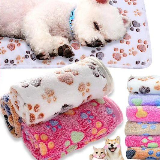 CloudSoft™ Velvet Paw Blanket – Ultra-Soft & Cozy