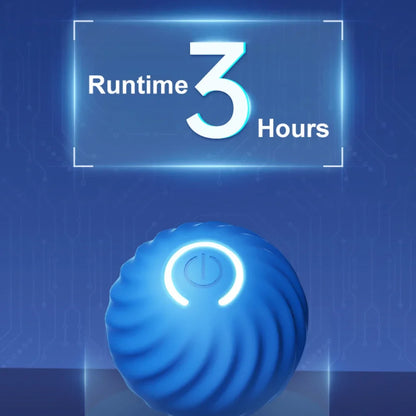 Smart Dog Toys Intelligent Gravity Jump Ball Rechargeable Bite-Resistant Rolling Ball Cat and Dog Chase Interactive Pet Toys