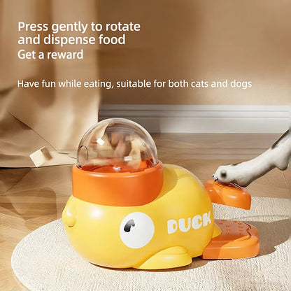Interactive Duck Treat Puzzle Feeder