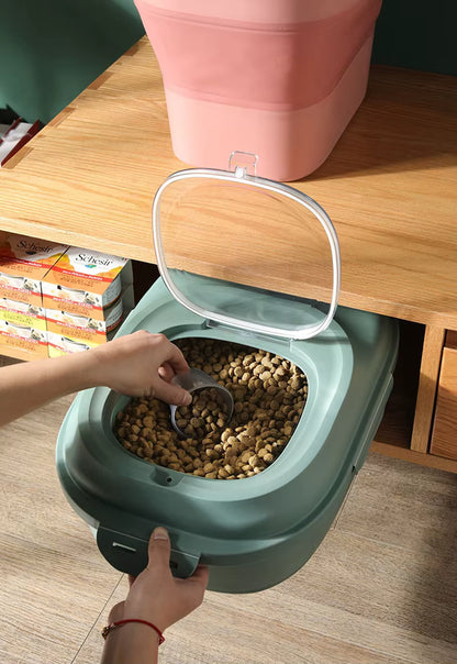 FreshFold Collapsible Airtight Pet Food Storage Container