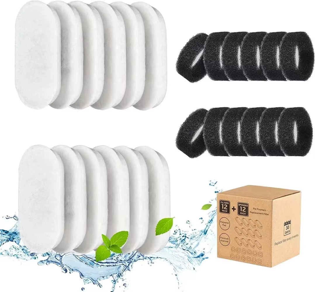 PureFlow Replacement Filters & Sponges (Multi-Pack)