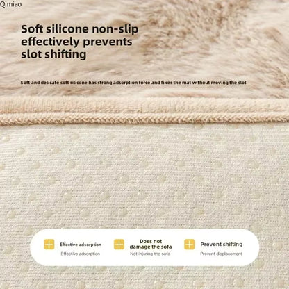 Ultra-Soft Calming Dog Couch Bed & Furniture Protector