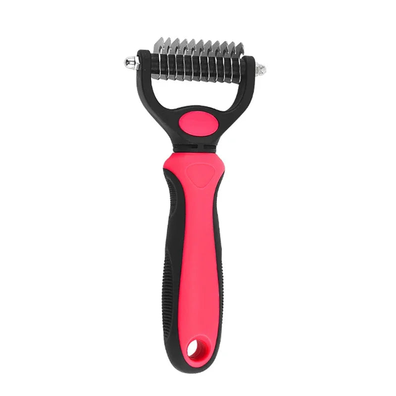 ThePetzStore™ Professional Dual-Sided Undercoat Rake