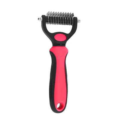 ThePetzStore™ Professional Dual-Sided Undercoat Rake