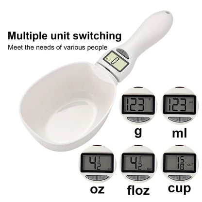 Digital Pet Food Measuring Scale Scoop