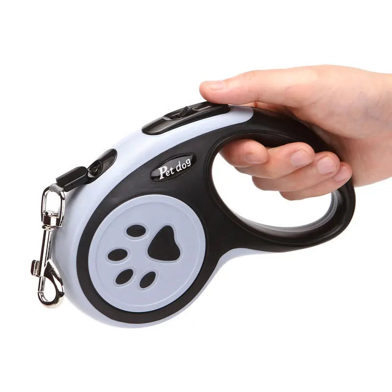 ThePetzStore™ Retractable Safety Leash – One-Click Lock