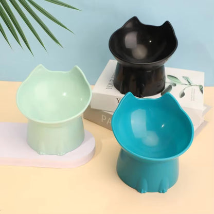 PurrTilt Ergonomic Elevated Pet Feeding Bowl
