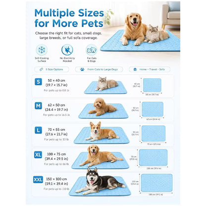 ChillPaws Breathable Self-Cooling Pet Mat