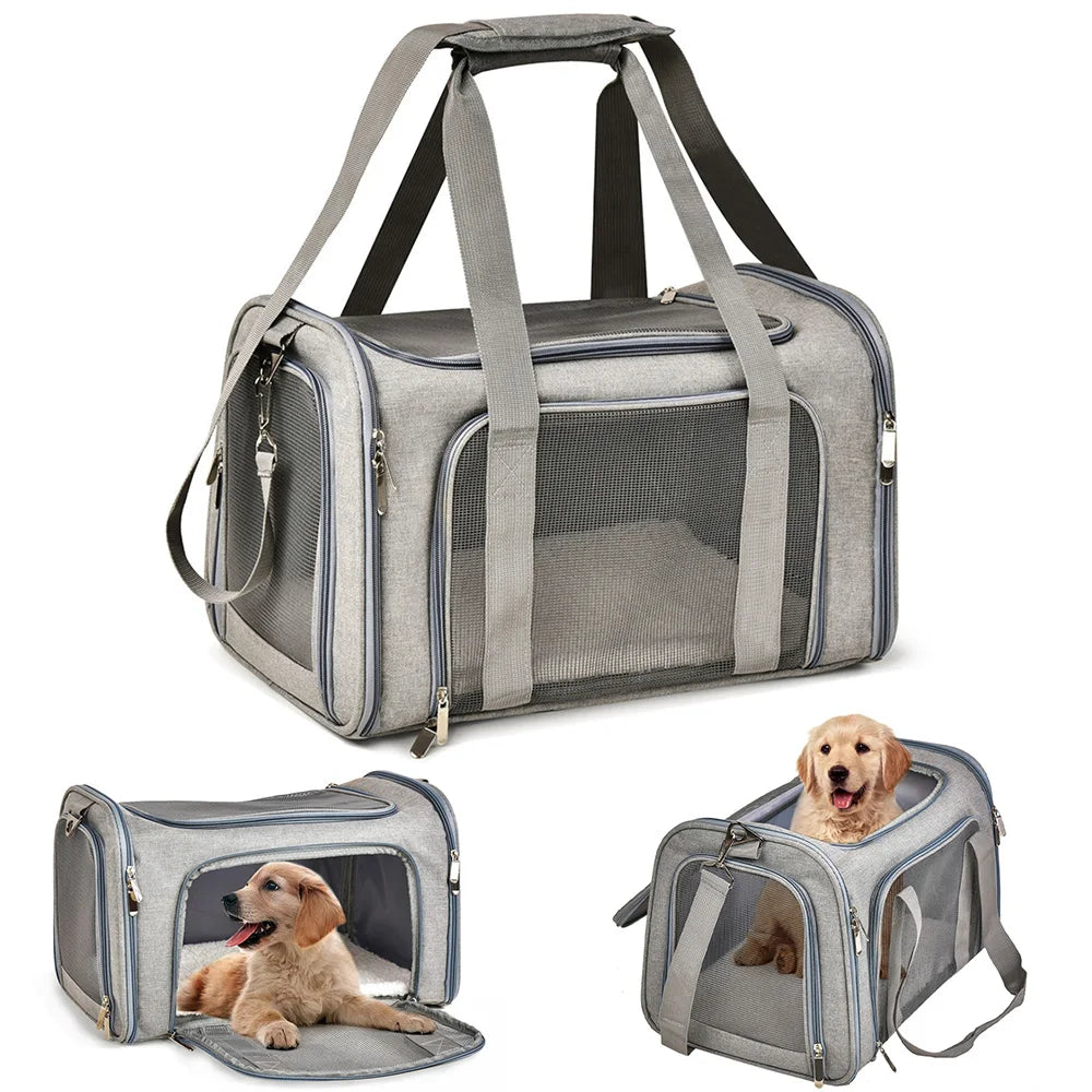 ThePetzStore™ Expandable Pet Travel Backpack
