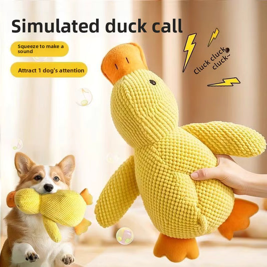 ThePetzStore™ Quack-Relax™ Anti-Anxiety Duck – Soothing Comfort Toy